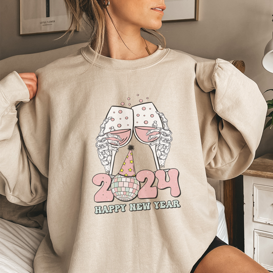 2024 Happy New Year Sweatshirt