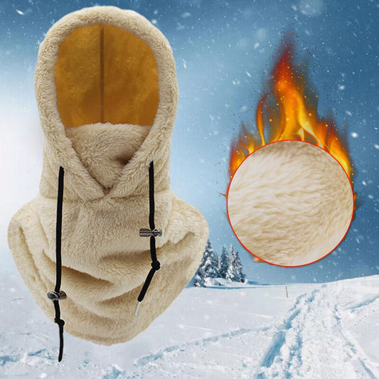 Thermal Sherpa Fleece Hood Ski Mask